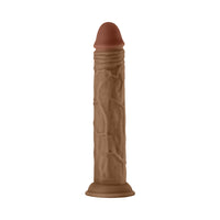 Shaft Model J Liquid Silicone 9.5 in. Dildo Oak