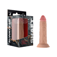 Shaft Model J Liquid Silicone 5.5 in. Dildo Pine