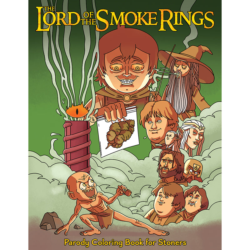 The Lord of the Smoke Rings Coloring Boo