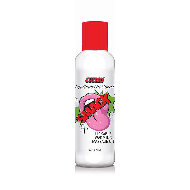 Smack Lickable Massage Oil Cherry 2oz