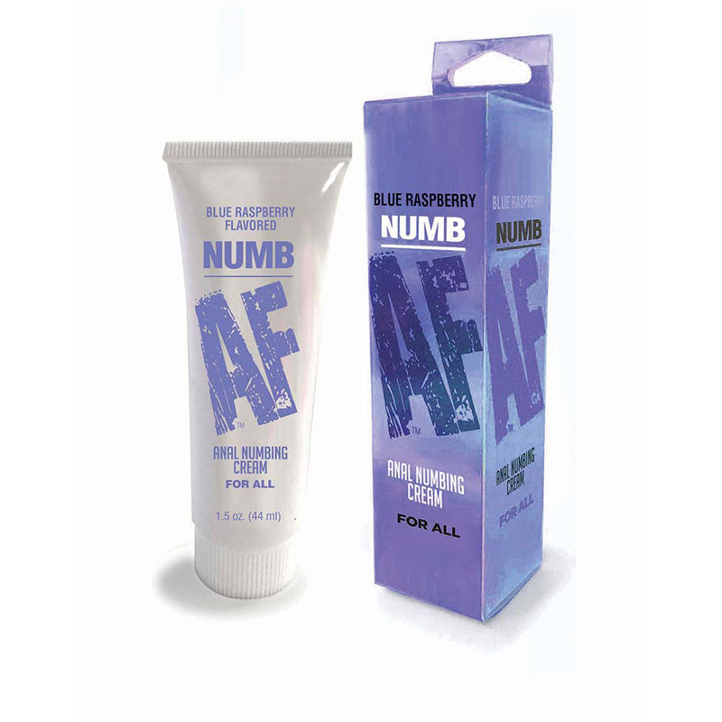 Numb AF Anal Desensitizer BlueRasp 1.5oz