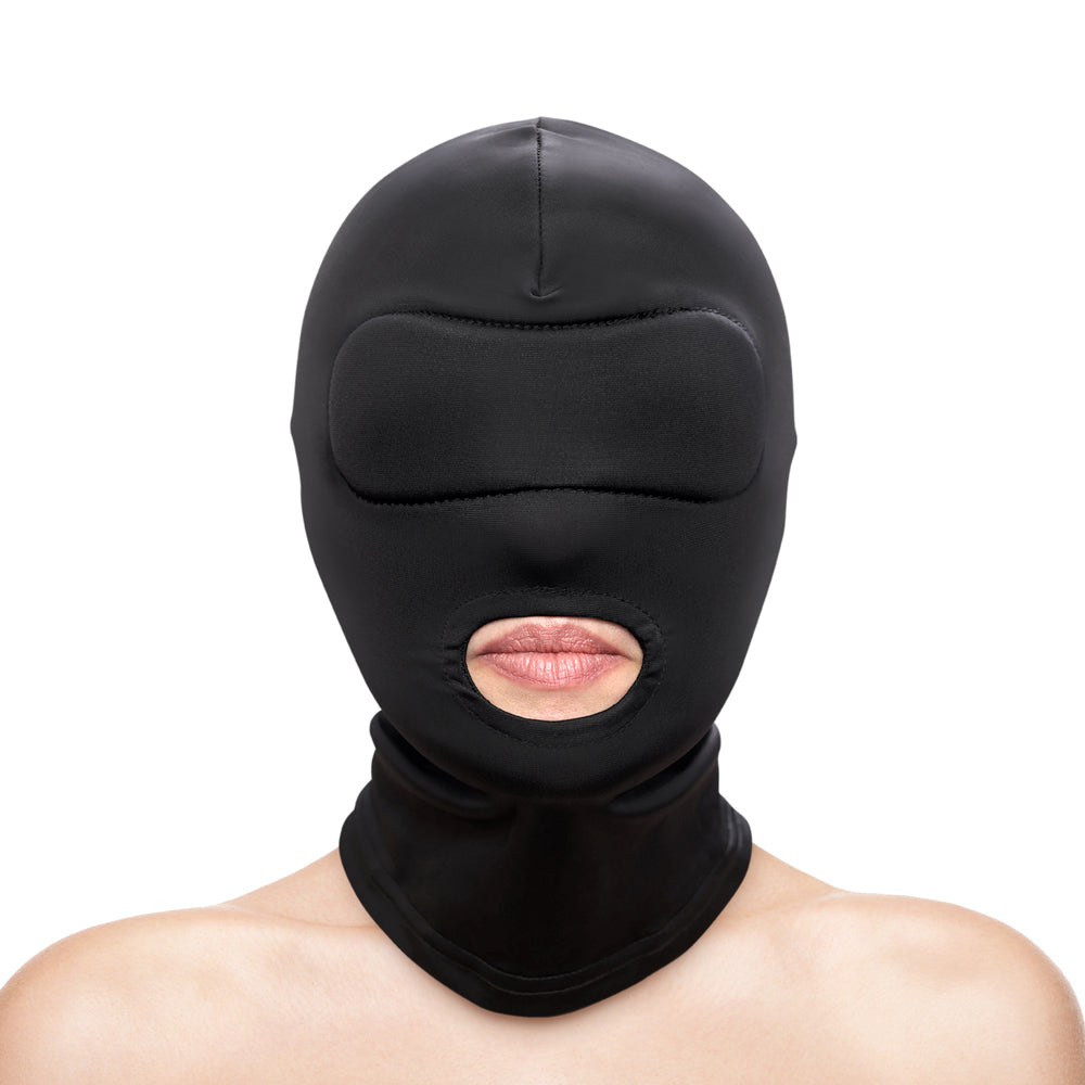 Fetish & Fashion Mouth Hood Black