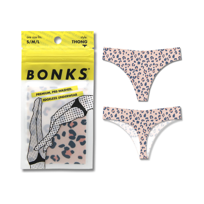 Bonks Cat's Out Of The Bag Thong OS