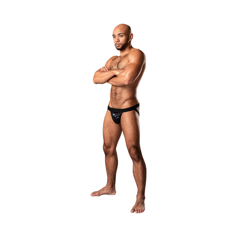 MP KaleiDickscope StrapRingJock Blk LXL