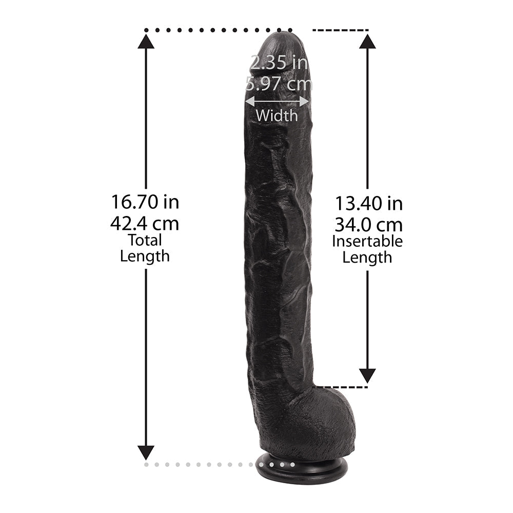 Dick Rambone: 18in.x 2.5in. (Black)