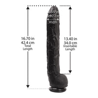 Dick Rambone: 18in.x 2.5in. (Black)