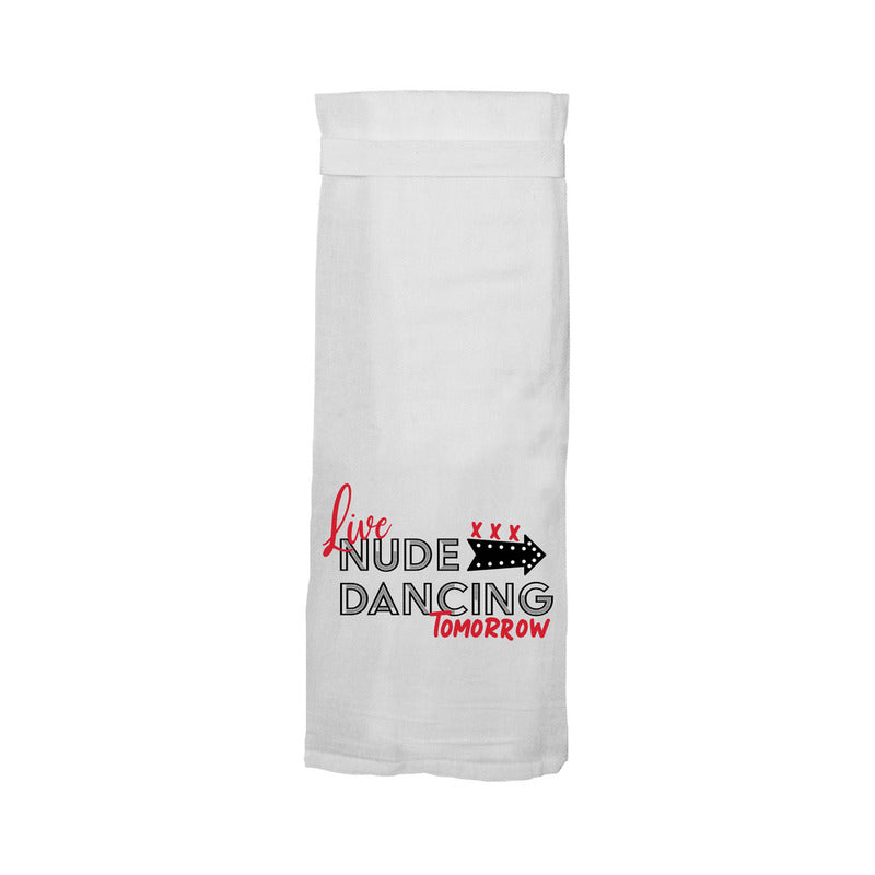 TW Live Nude Danc Tmrrw Flour Towel