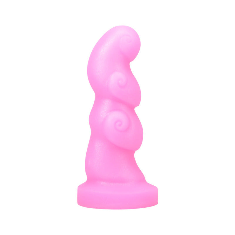 Tantus Hookah 5.75in Soft Dildo Pink