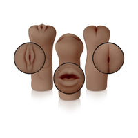 Selopa Party Pack 3-Piece Stroker Pack Dark