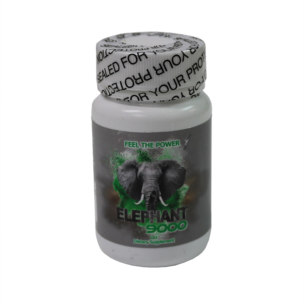 Elephant 9000 Male Enhancer 12ct Bottle