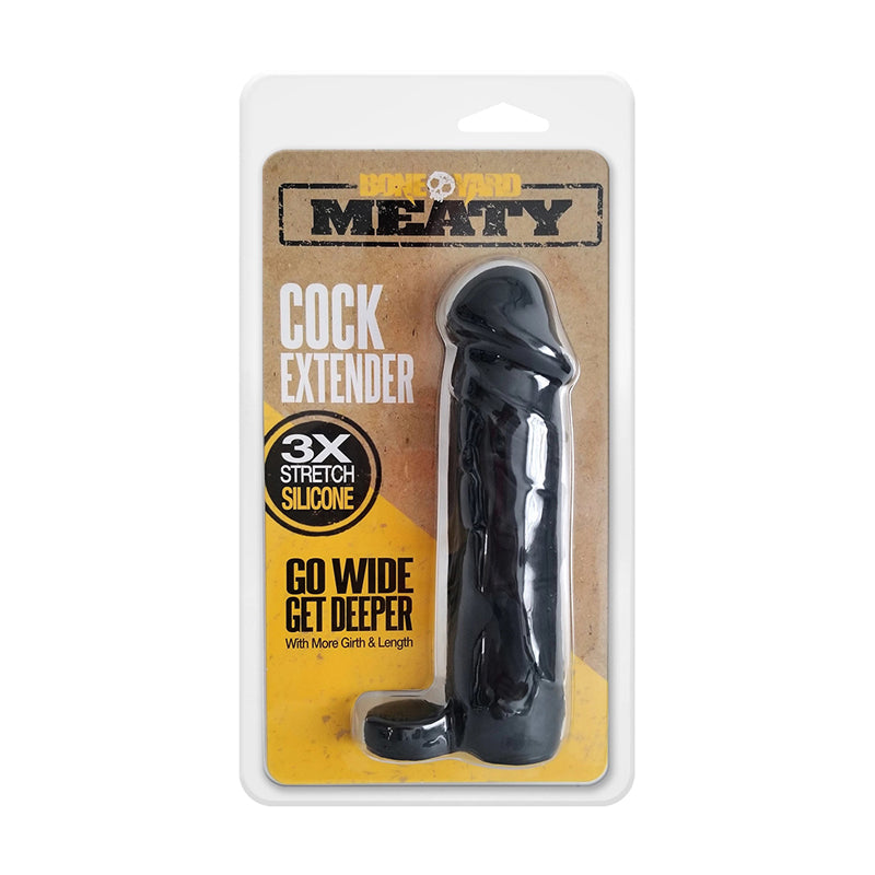 Meaty Cock Extender Black