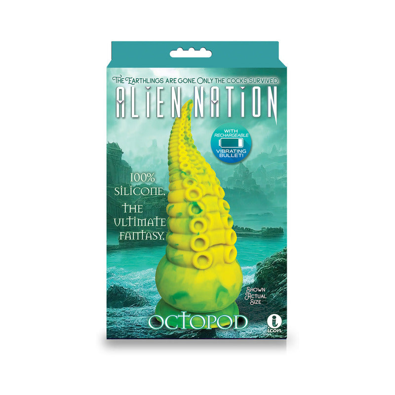 AlienNation Octopod Vibrating Sili Dildo