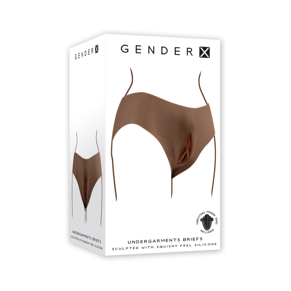 GX Vagina Panty Silicone Dark