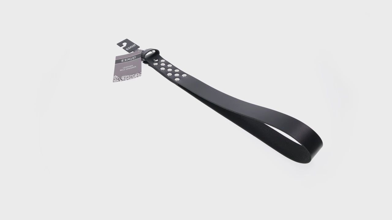 Edge Leather Belt Spanker for Classic Discipline