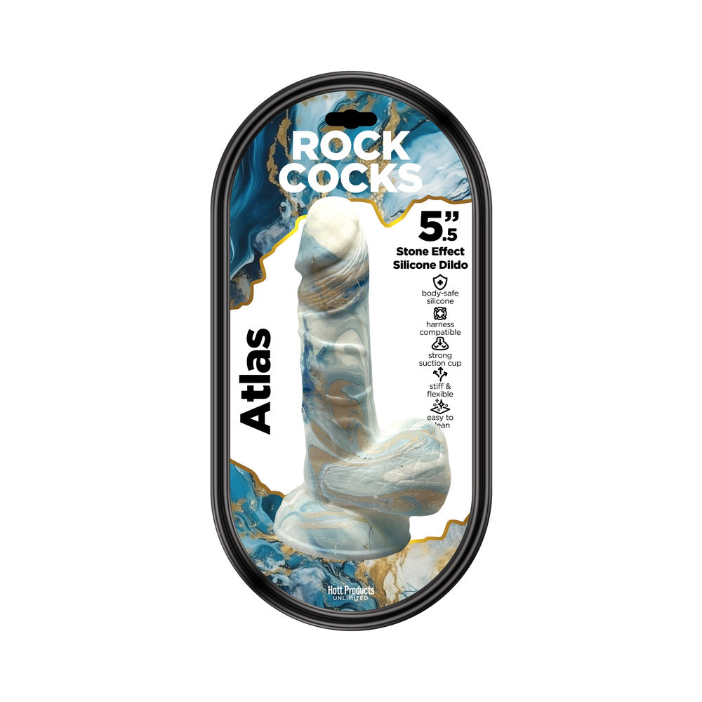 Rock Cocks Atlas Marble Dildo 5.5in