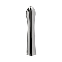 Playboy Swoon Rechargeable Vibrator Aluminum Platinum