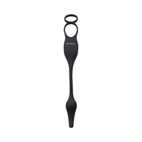 Zero Tolerance Plug & Tug Rechargeable Vibrating C-Ring Combo Silicone Black