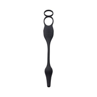 Zero Tolerance Plug & Tug Rechargeable Vibrating C-Ring Combo Silicone Black