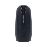 Zero Tolerance Lick The Tip Rechargeable Vibrating Thumping Stroker Silicone Black