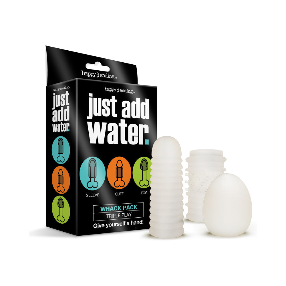 Just Add Water Whack Pack Triple Play Masturbator