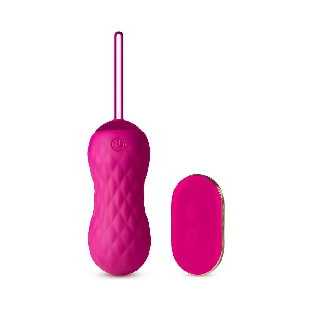 Blush Lush Carina Rechargeable Remote-Controlled Silicone Egg Vibrator Velvet