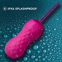 Blush Lush Carina Rechargeable Remote-Controlled Silicone Egg Vibrator Velvet