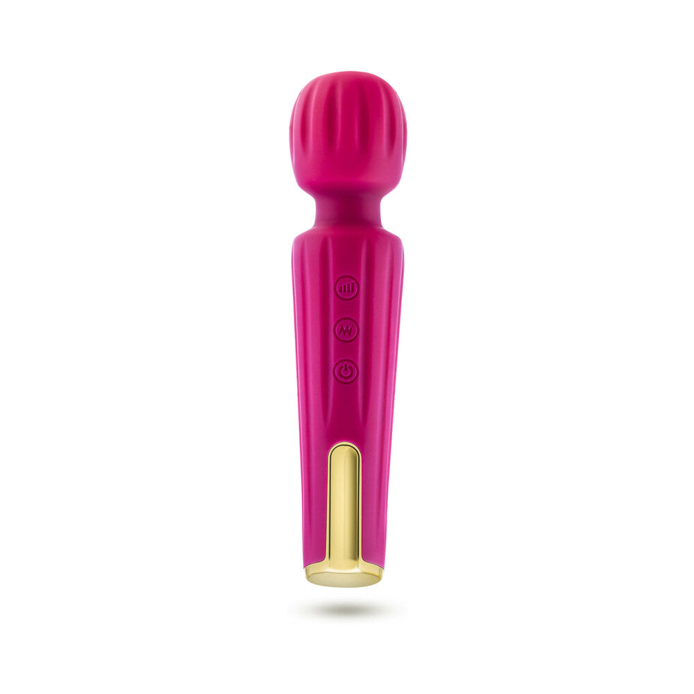 Blush Lush Allana Rechargeable Silicone Wand Vibrator Velvet