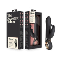 Blush Lush Victoria Rechargeable Silicone Rabbit Vibrator Black