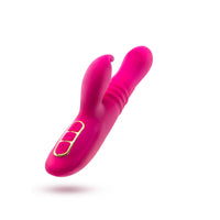 Blush Lush Kira Rechargeable Silicone Thrusting Rabbit Vibrator Velvet