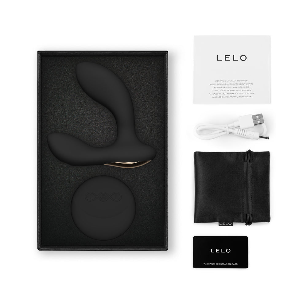 Lelo Hugo 2 Prostate Vibrator With Remote Black