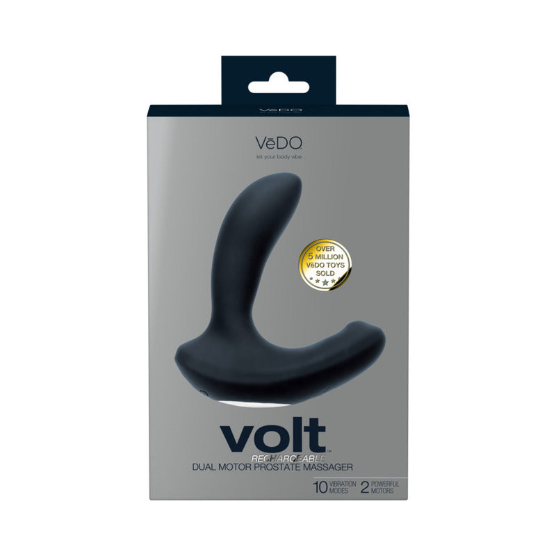 VeDO Volt Rechargeable Prostate Vibe Bk