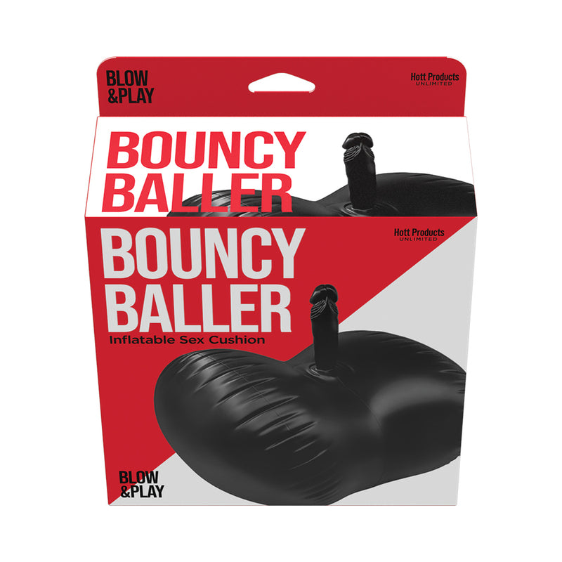 Bouncy Baller Inflatable Cushion W/Dildo