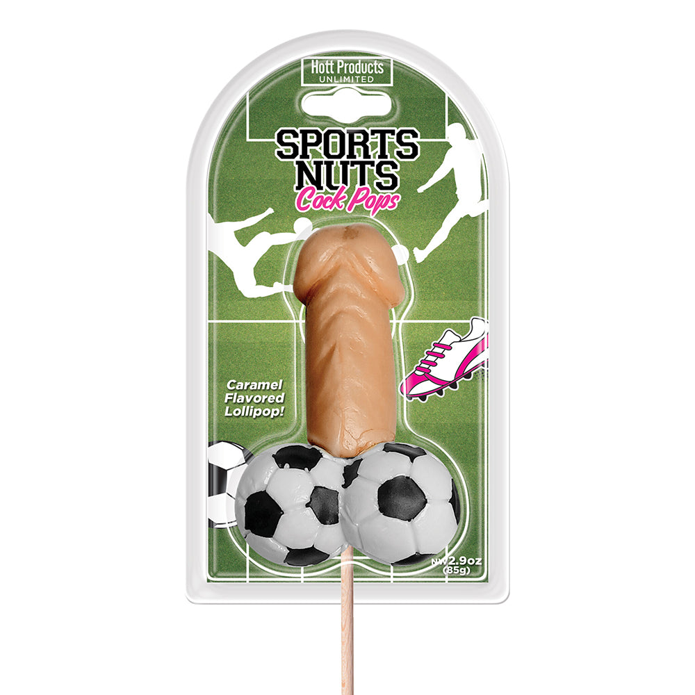 Sports Nuts Cock Pop Soccer Balls Carame