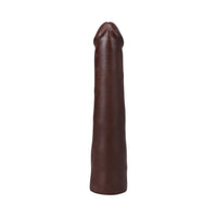 The Realistic Cock 9 in. ULTRASKYN Vac-U-Lock Dildo Chocolate