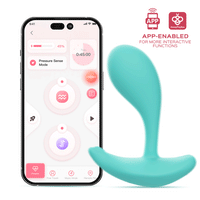 Honey Play Box Oly 2 Pressure Sensing App-Enabled Wearable Vibrator Blue