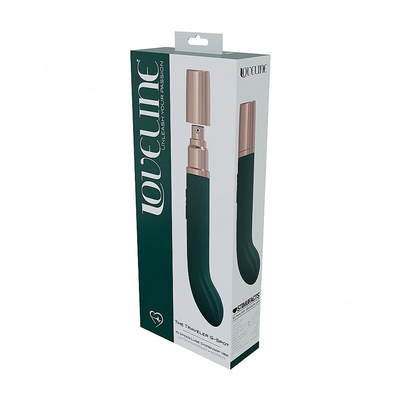 LoveLine Traveler G-Spot Sili Rech Green