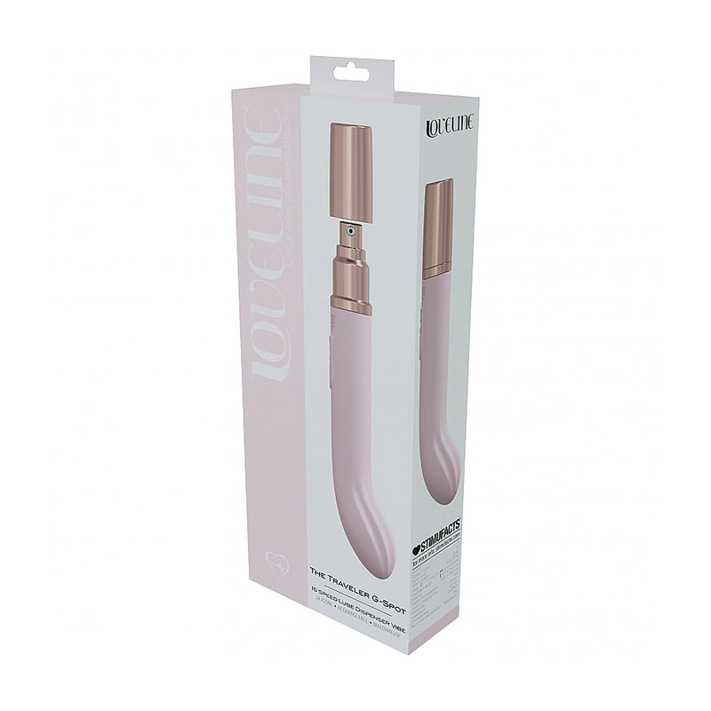 LoveLine Traveler G-Spot Sili Rech Pink