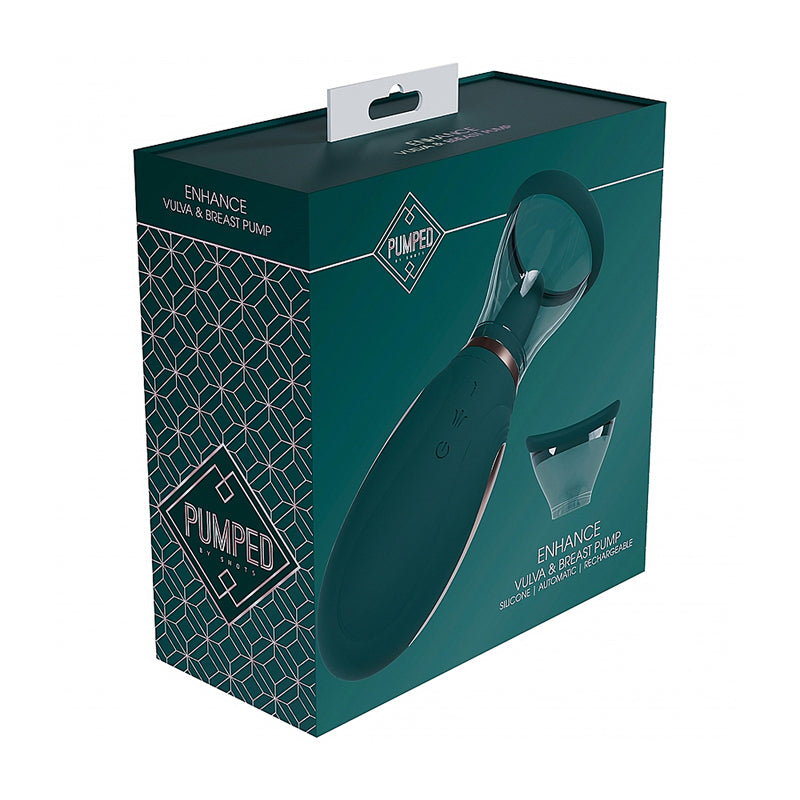 Pumped Enhance Auto VulvaBreast Pump Grn