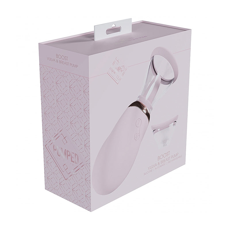 Pumped Boost Auto Vulva Breast Pump Pnk