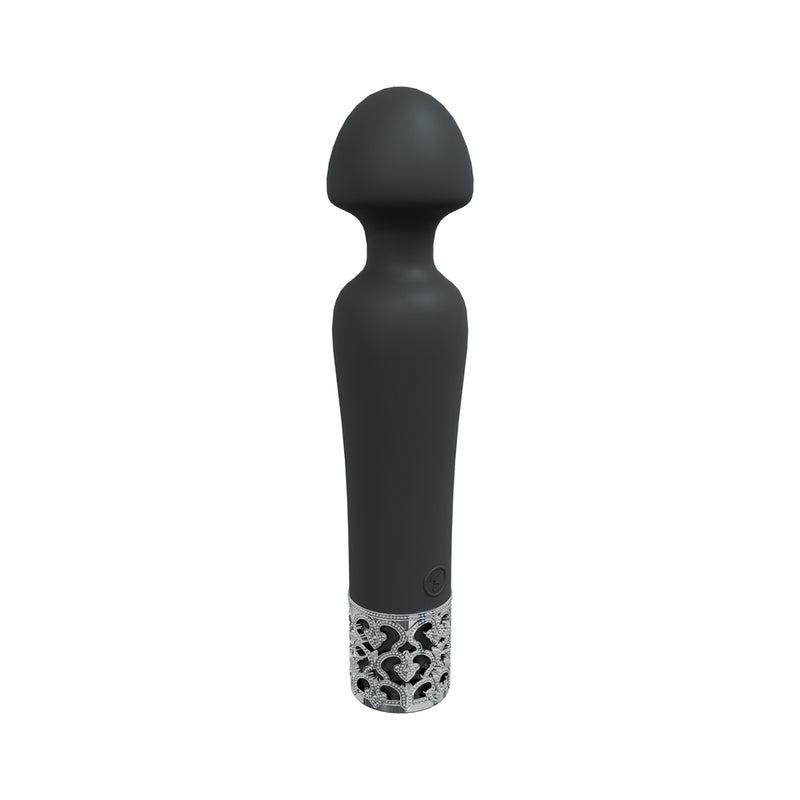 Royal Gems Scepter Sili Recharg Vibr Blk