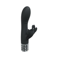 Royal Gems Monarch Silicone Rechargeable Vibrator Black