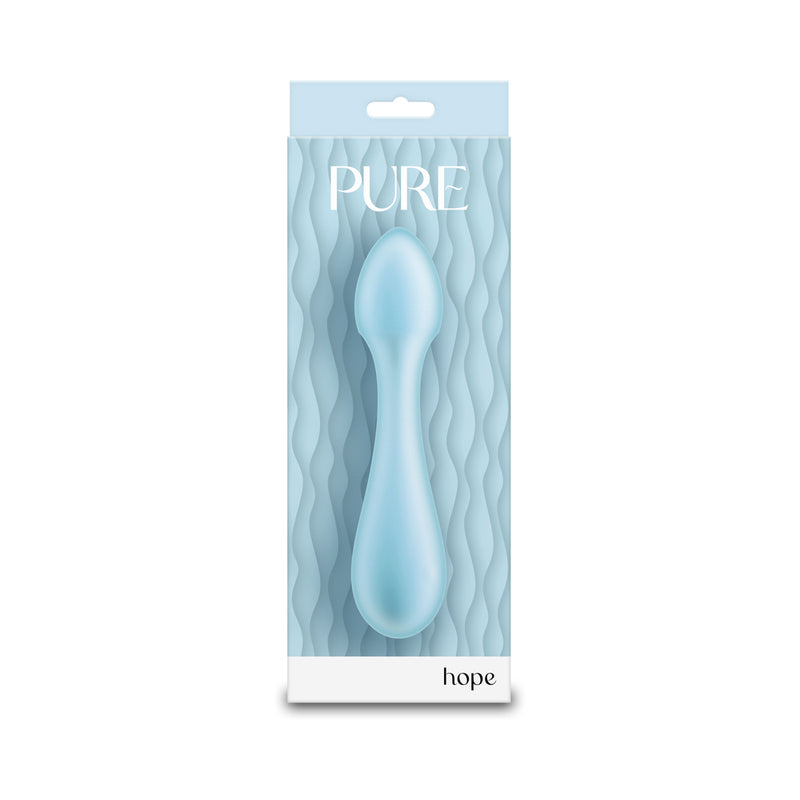 Pure Hope Vibrating Wand Blue