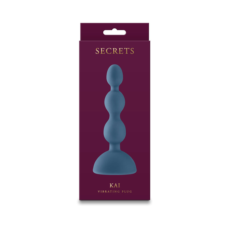 Secrets Kai Vibrating Anal Plug Dark Teal