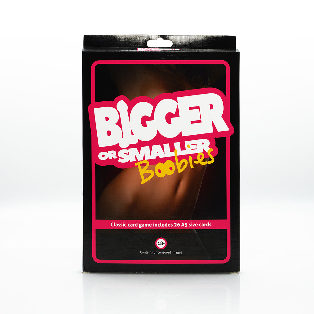 Play Wiv Me Bigger Smaller Boob CardGame