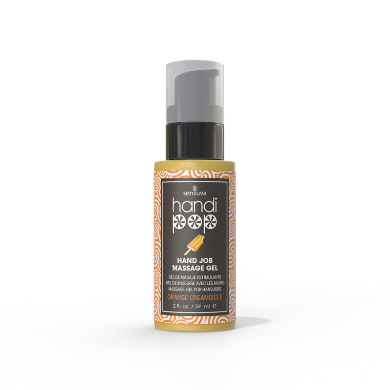 Handipop Edible Massage Gel Orange 2oz