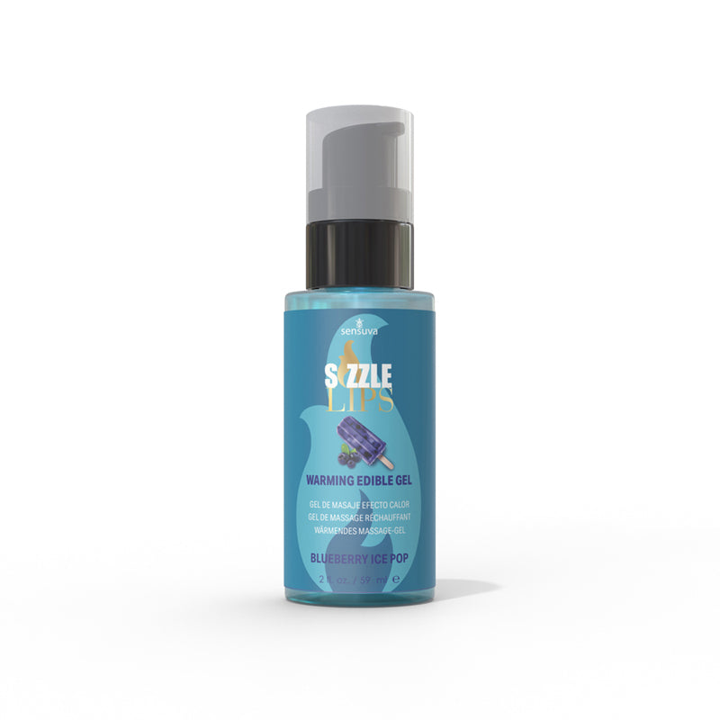Sizzle Lips Warming Gel Blueberry Pop 2o