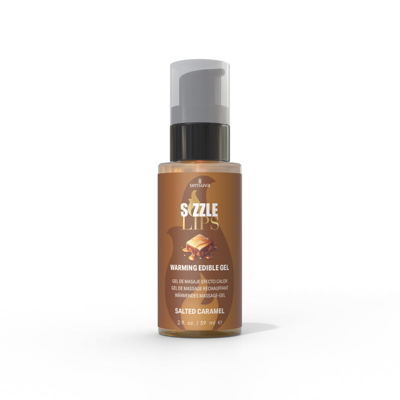 Sizzle Lips Warming Gel Salted Caram 2oz