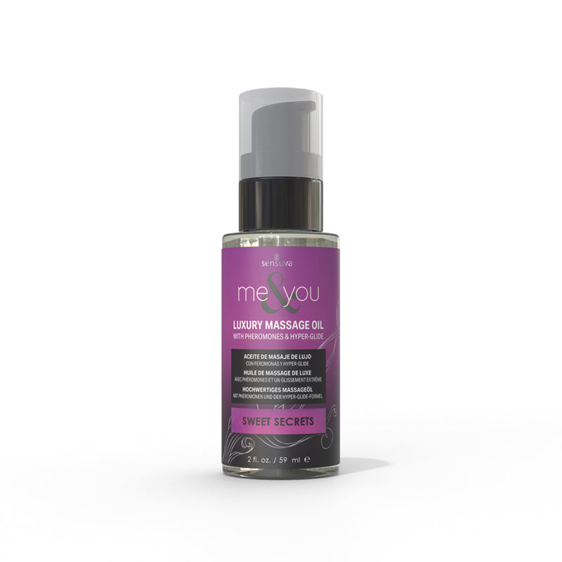 Me & You Massage Oil Sweet Secrets 2oz