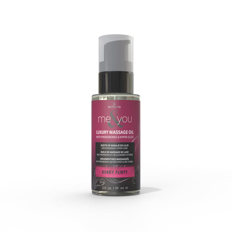 Me & You Massage Oil Berry Flirty 2oz