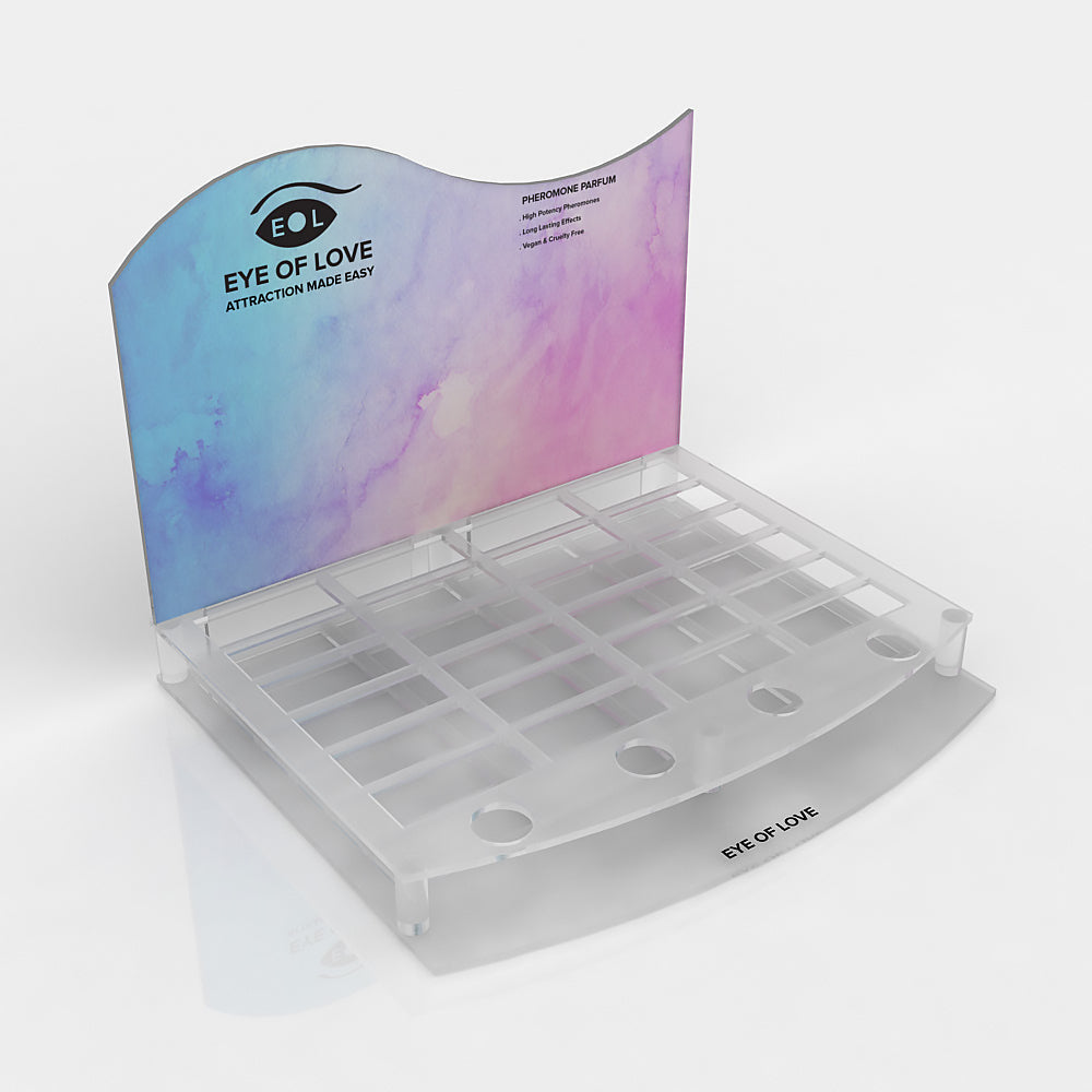 EOL Bloom Acrylic 10ml Counter Display